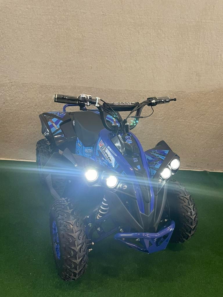 Nieuwe Ultra 1200 watt 48V elektrische blauwe kinder quad, Kinderen en Baby's, Ophalen, Nieuw