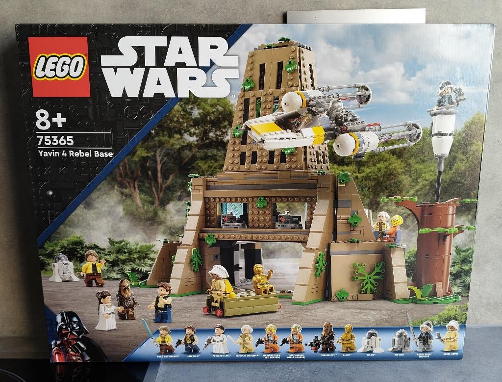 lego star wars 75365 rebellenbasis op yavin 4, Star Wars, Lego, Nieuw, Ophalen of Verzenden