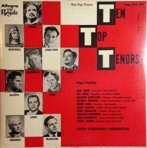 LP/ TEN TOP TENORS, CD & DVD, Vinyles | Classique, Enlèvement ou Envoi, Comme neuf, LP
