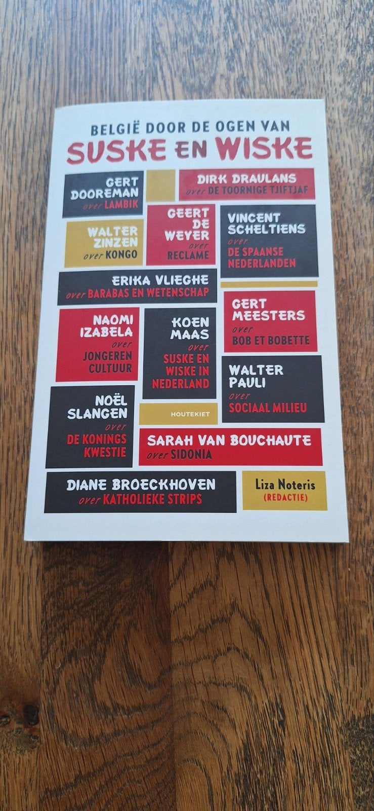 België door de ogen van Suske en Wiske, Ophalen of Verzenden, Liza Noteris