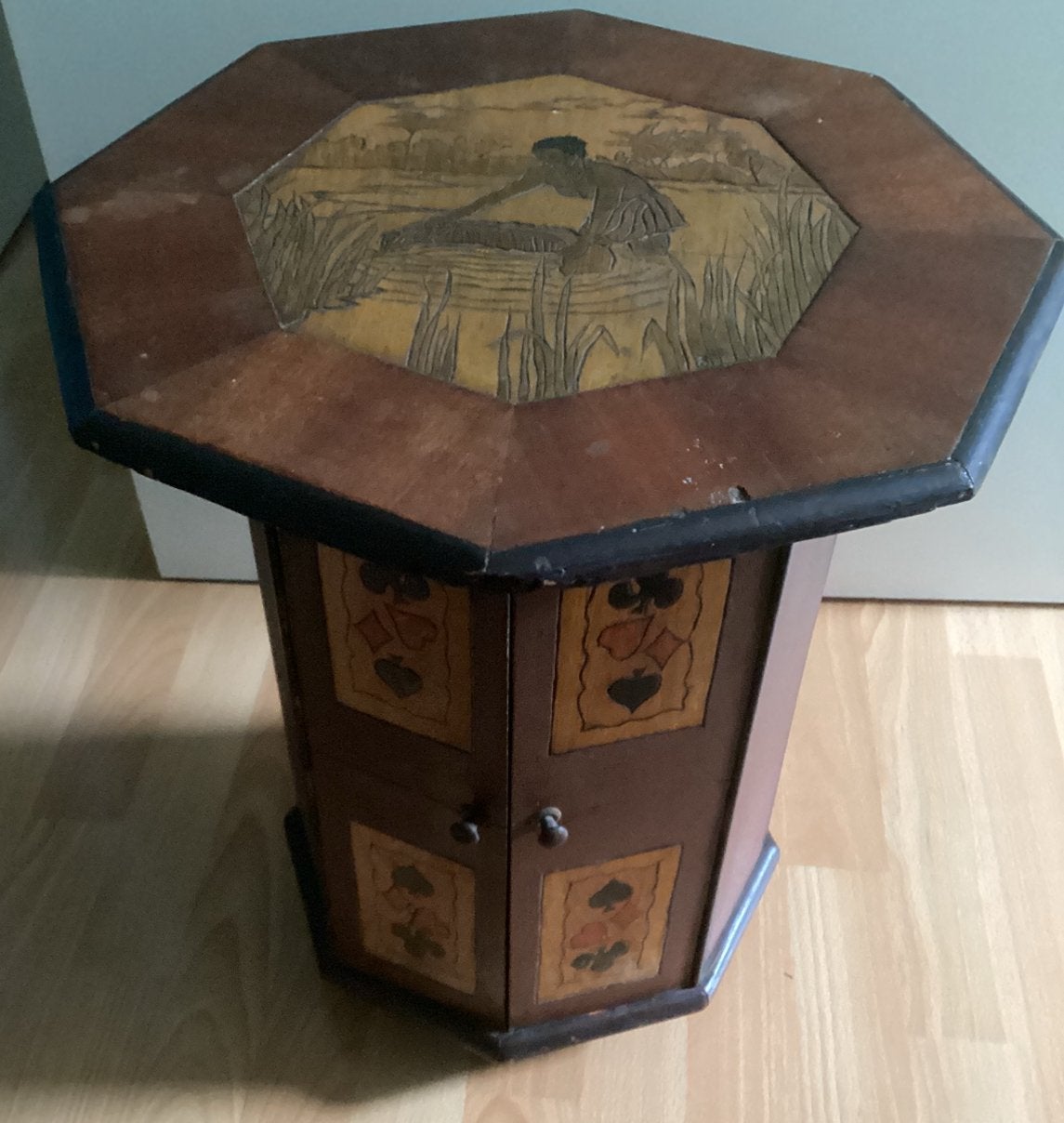 Vintage Kastje Tafeltje, Antiek en Kunst, Ophalen