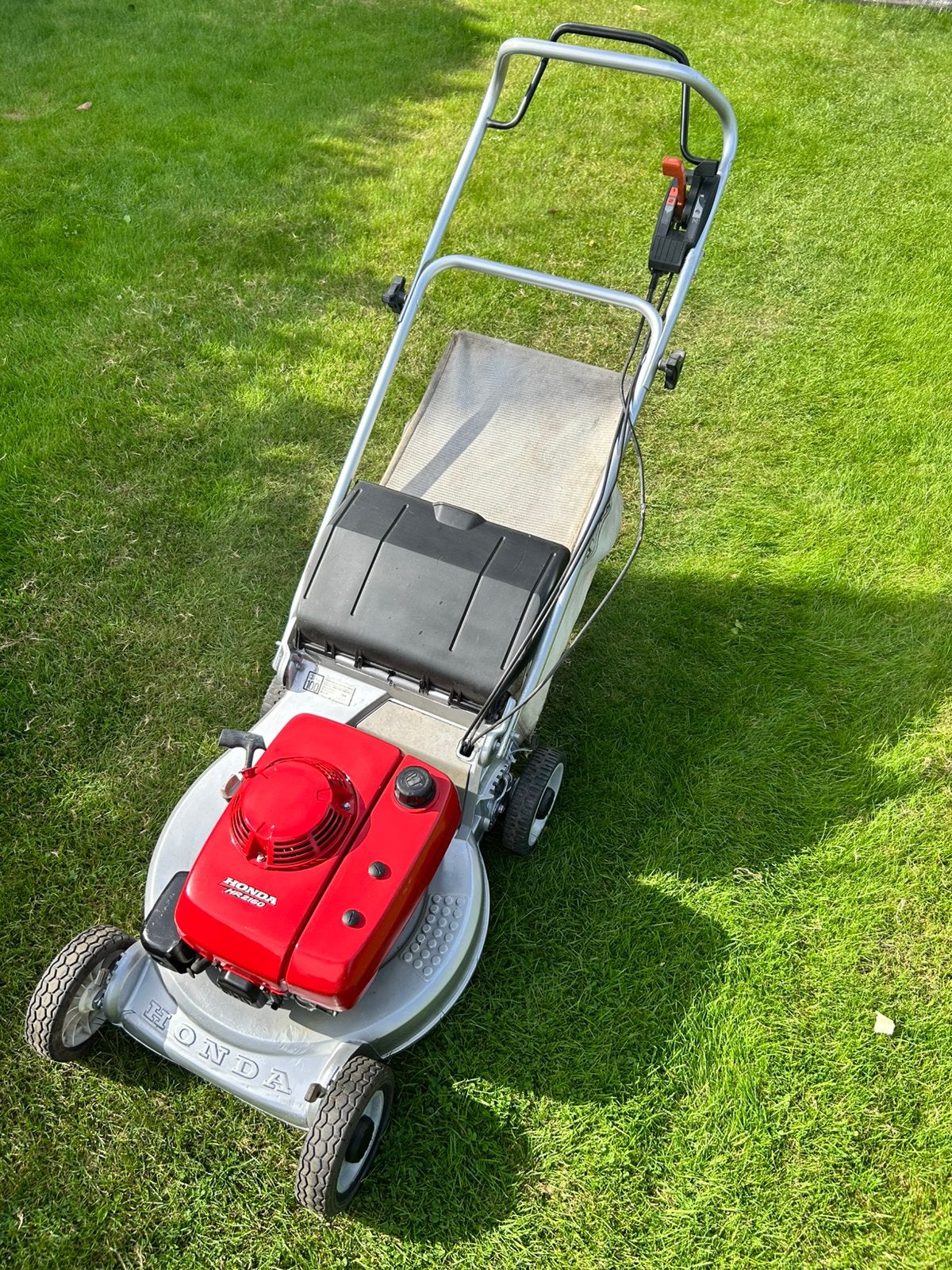 Honda HR2160 professionnelle —  cardan en aluminium, Tondeuse rotative, Tondeuses à gazon à essence, Comme neuf, Enlèvement