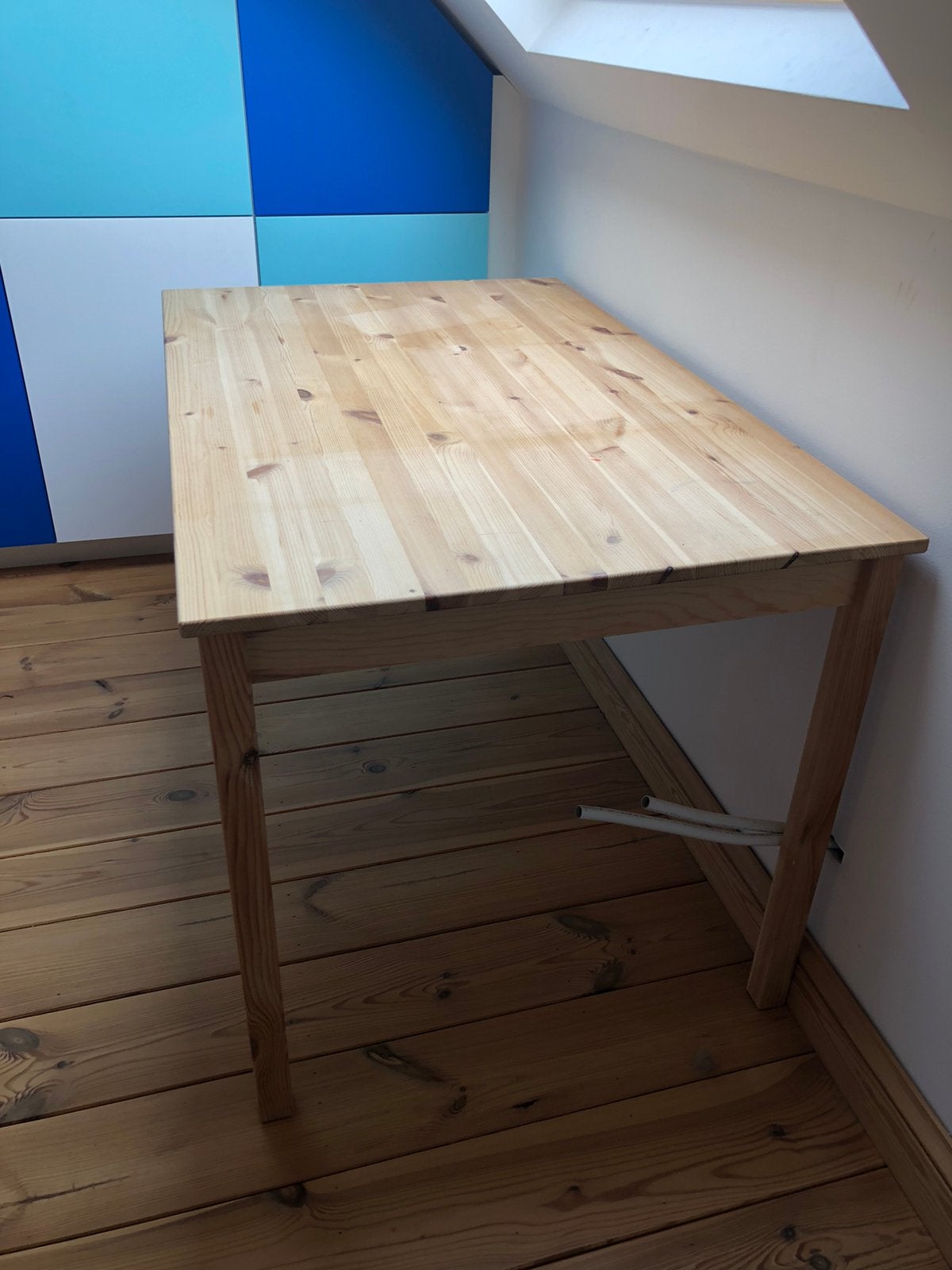 IKEA INGO Tafel (120x75 cm) – Massief grenen, Enlèvement, Comme neuf