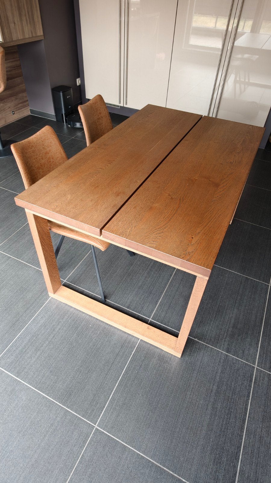 Tafel met 4 stoelen, Enlèvement