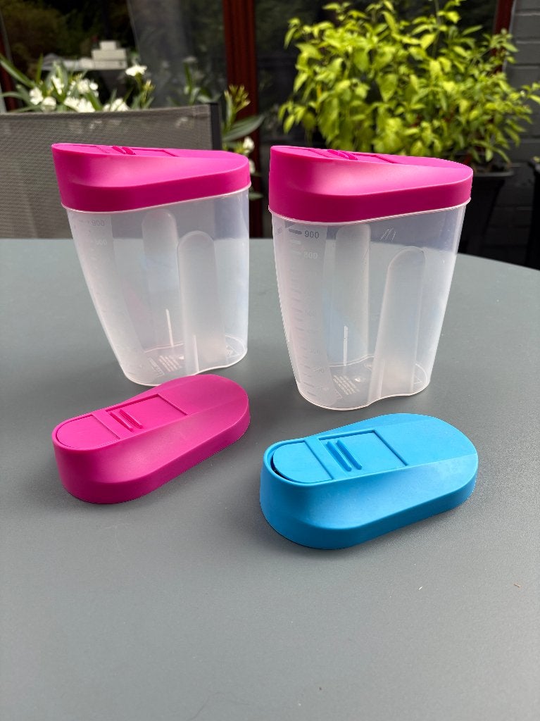 2 boîtes de rangement Hega (Venezia), Maison & Meubles, Cuisine| Tupperware, Neuf, Boîte de conservation, Compatible congélateur