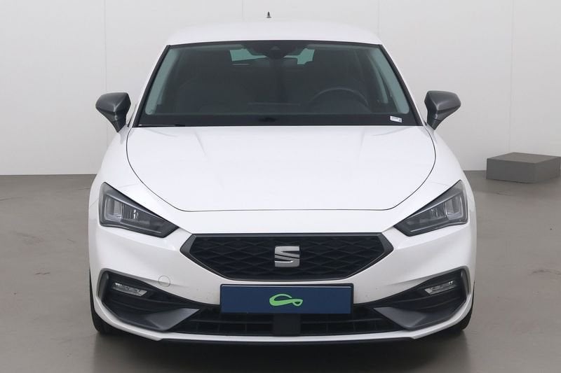 SEAT Leon 1.5 ecotsi fr (eu6ap) 130, Autos, Seat, Euro 6, Entreprise, Noir, 5 portes