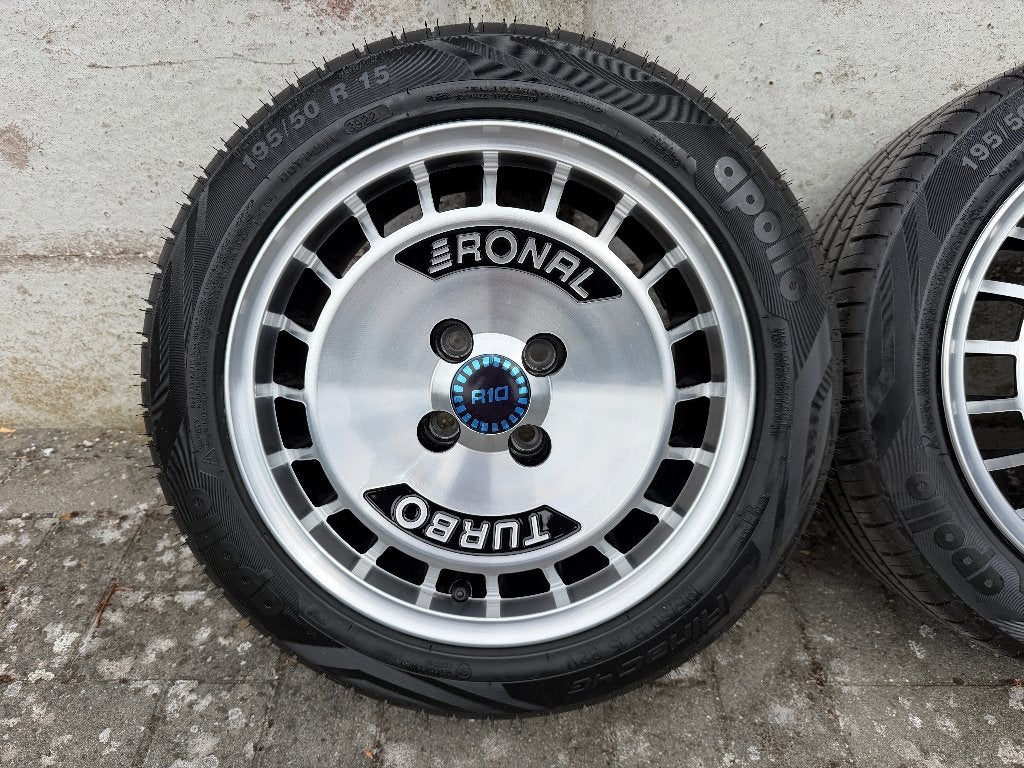 Nouvelle paire de Ronal Turbo 15pouces 4x100, Autos : Pièces & Accessoires, Neuf, 15 pouces, Pneus et Jantes, Enlèvement ou Envoi