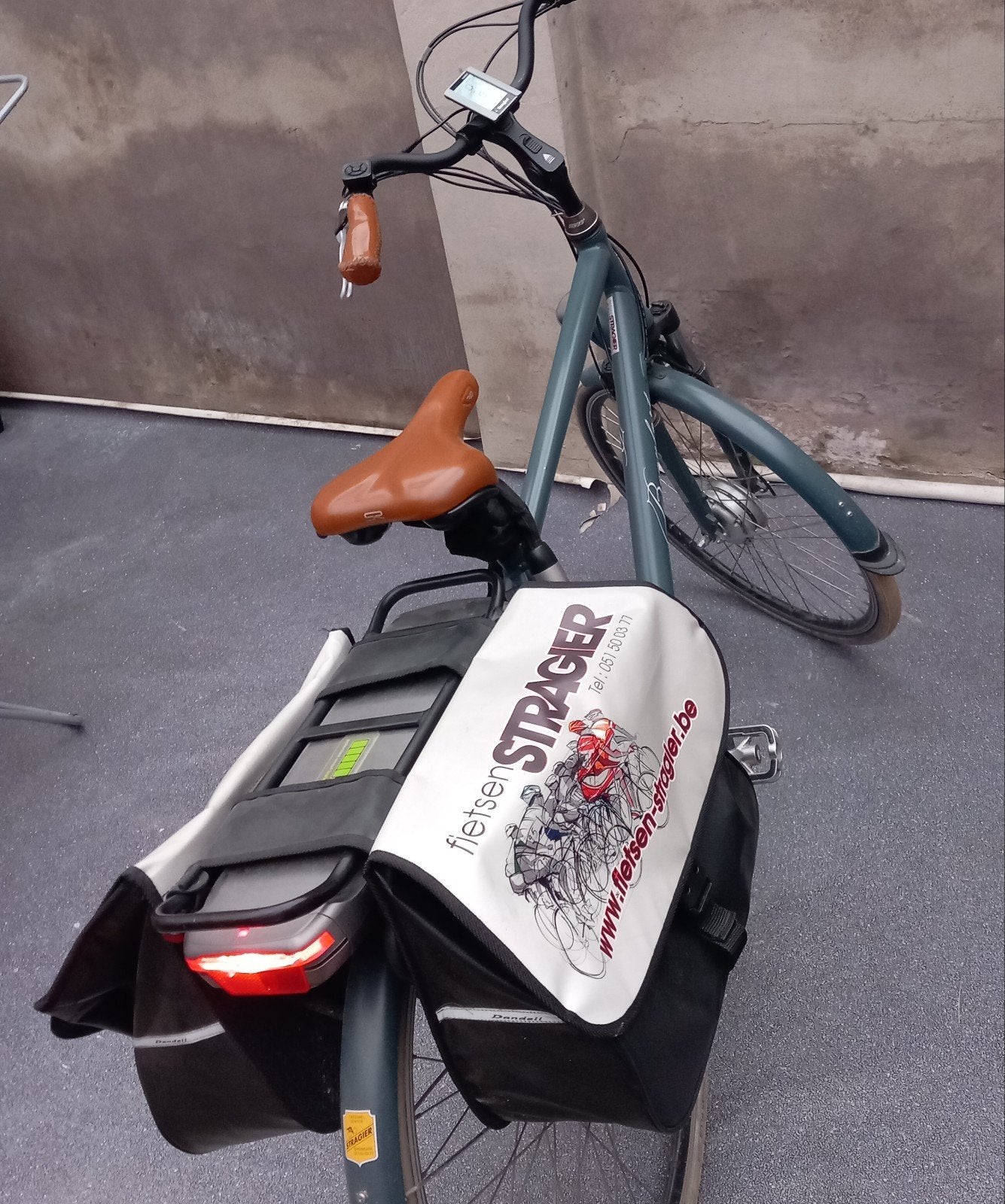 fiets, Ophalen
