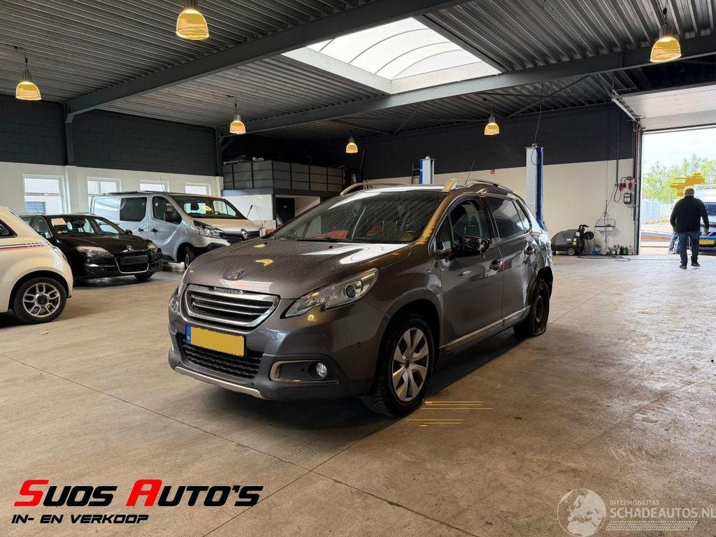 Peugeot 2008 1.2 PureTech Allure Automaat! 90.000 KM!, Argent ou Gris, Automatique, 1199 cm³, Essence