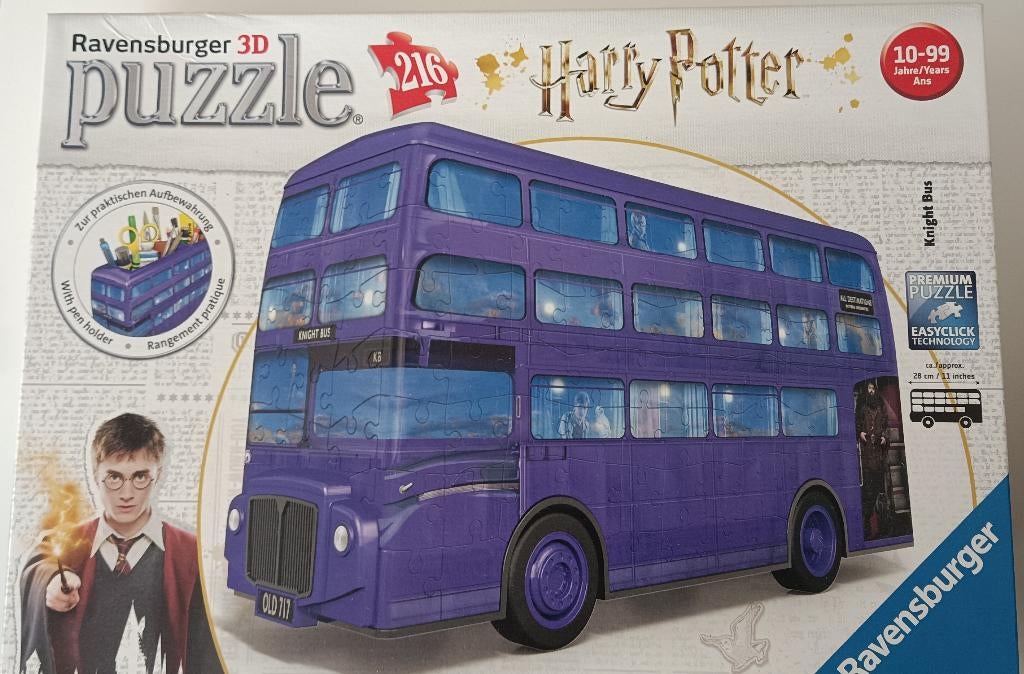 3D puzzel Harry Potter, Hobby en Vrije tijd, Ophalen of Verzenden, Minder dan 500 stukjes, Zo goed als nieuw, Rubik's of 3D-puzzel