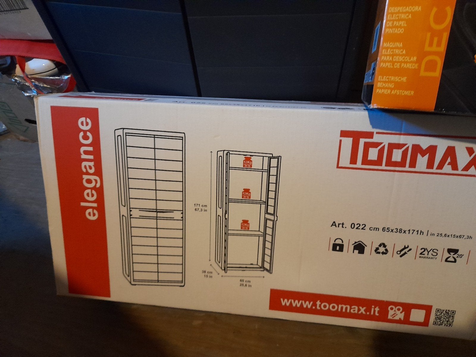 Nouveau armoire pvc  av decolleuse offert, Enlèvement