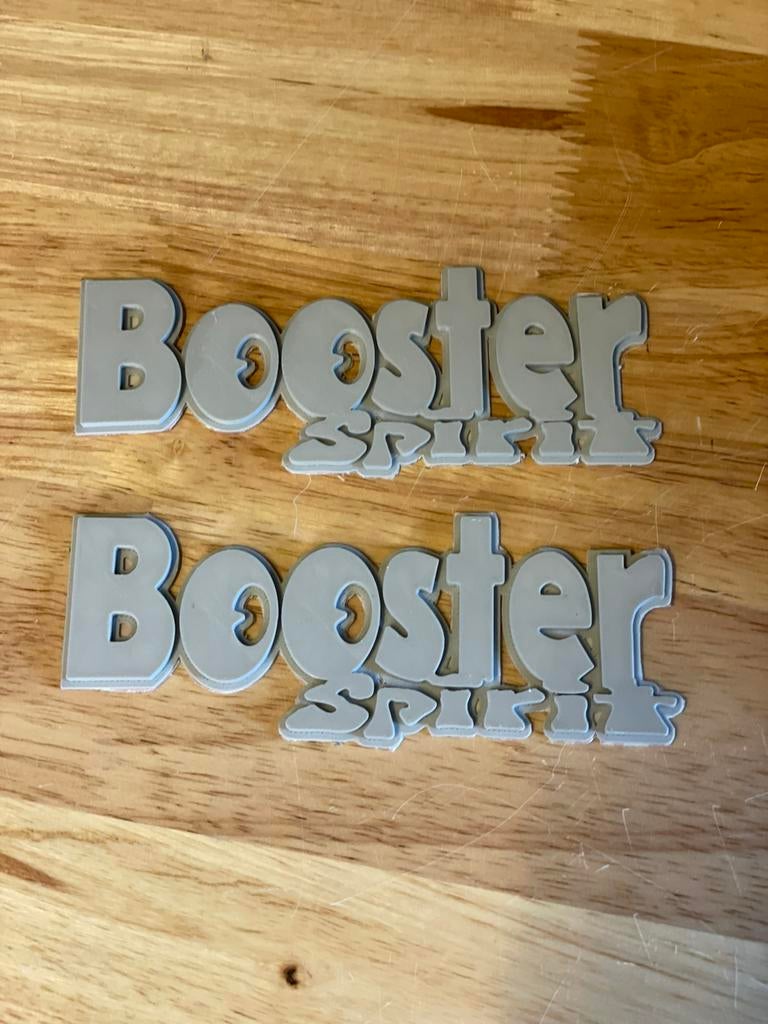Booster spirit logo, Ophalen of Verzenden, Nieuw