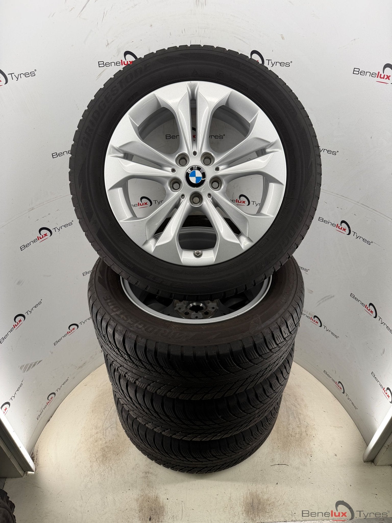 17' winter BMW X1 F48 X2 F39 5-serie G30 G31 4-serie G20 G21, Gebruikt, -, -, Banden en Velgen