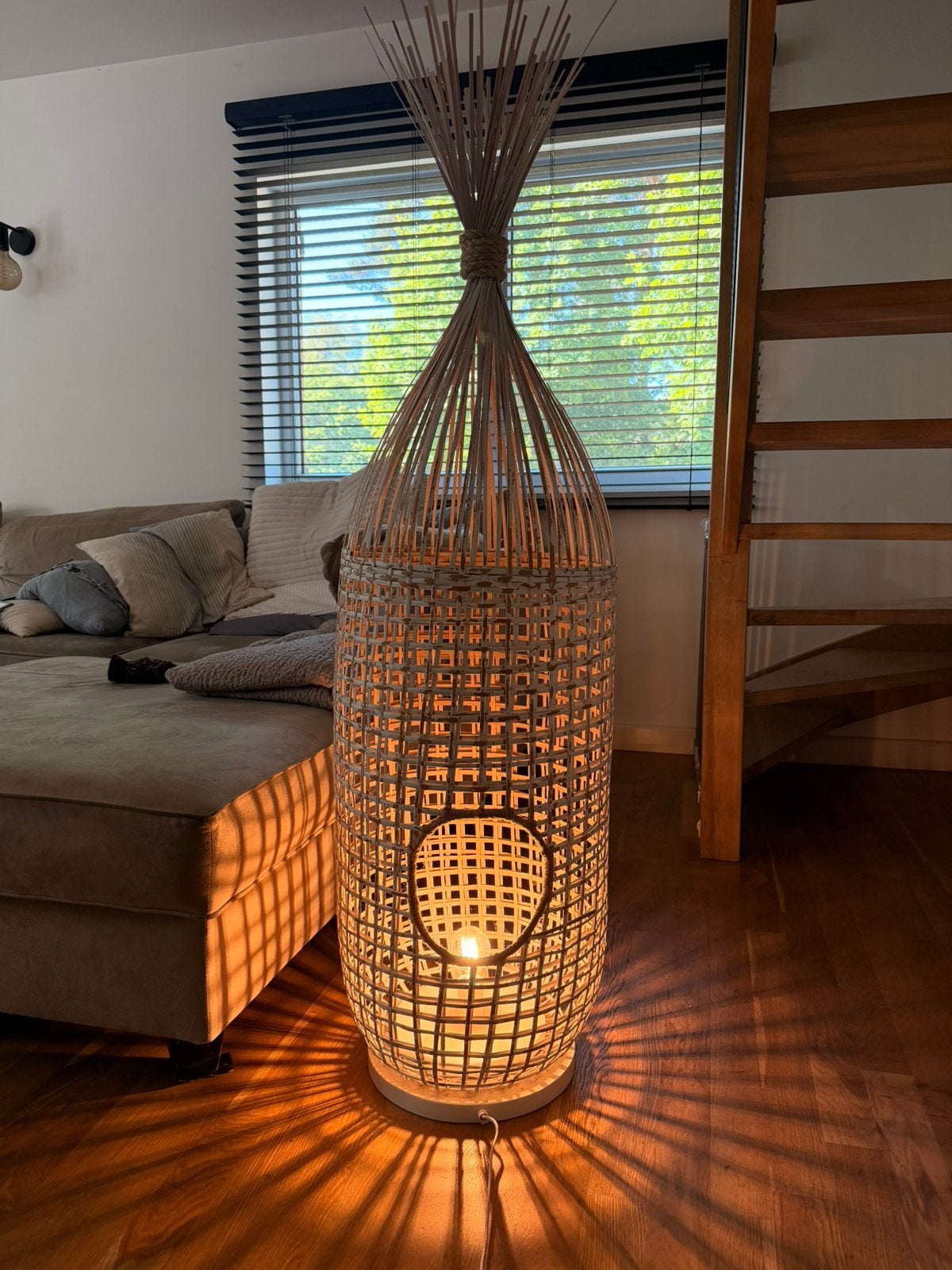 Staanlamp, Maison & Meubles, Lampes | Lampes en vrac, Enlèvement, Comme neuf