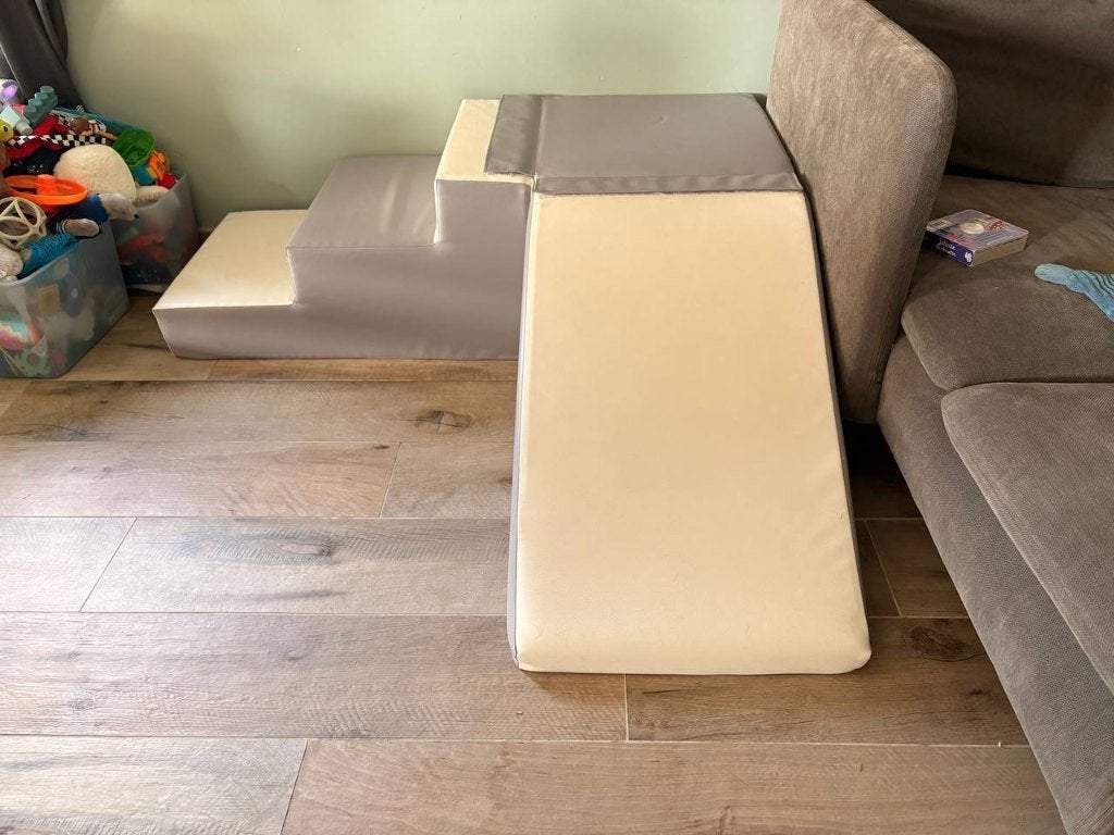 Set van 4 schuimblokken voor games (kleur: wit, grijs), Ophalen of Verzenden, Zo goed als nieuw, Jongen of Meisje