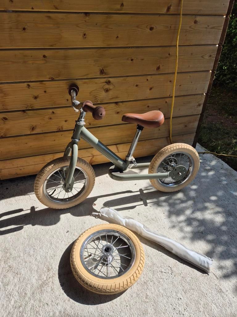 Trybike loopfiets, Ophalen