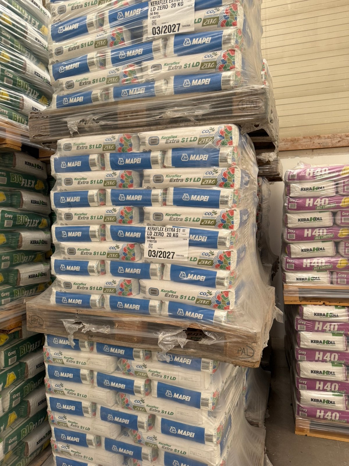 ❗️🚨️ Colle carrelage KERAKOLL & MAPEI  GRIS & BLANC 25kg ️, Ophalen, Nieuw