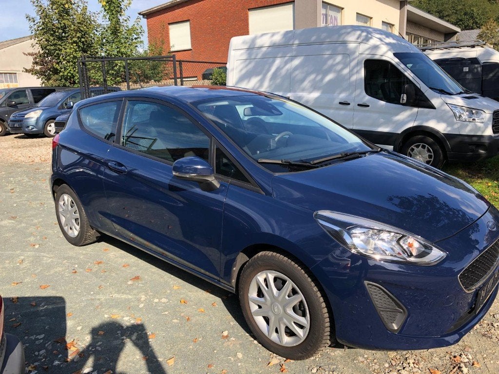 Ford Fiesta 1100 benzine van 2019 met 66500km, Auto's, Voorwielaandrijving, Stof, Beige, 5 deurs