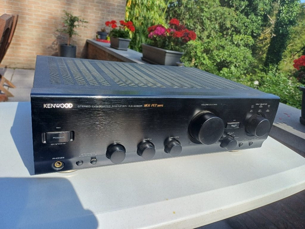 Ampli hi-fi Kenwood.  KA-4060R, TV, Hi-fi & Vidéo, Enlèvement ou Envoi