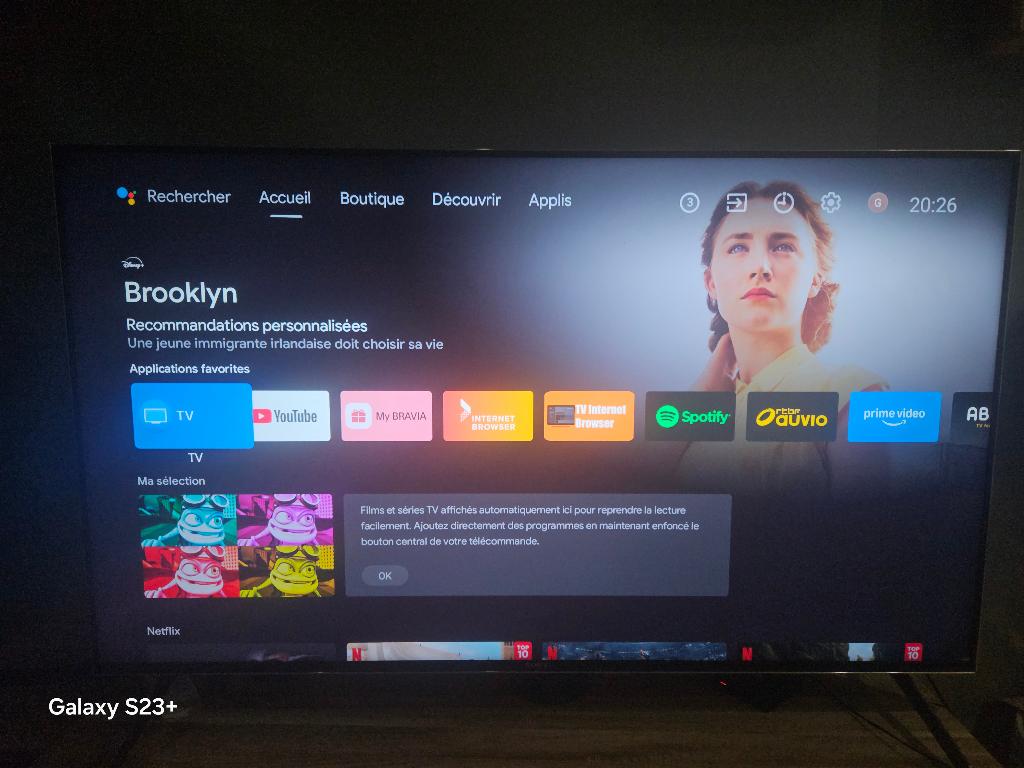 tv 4k sony full array led 55 pouces 120hz hdmi 2.1, LED, 120 Hz, Enlèvement, Utilisé