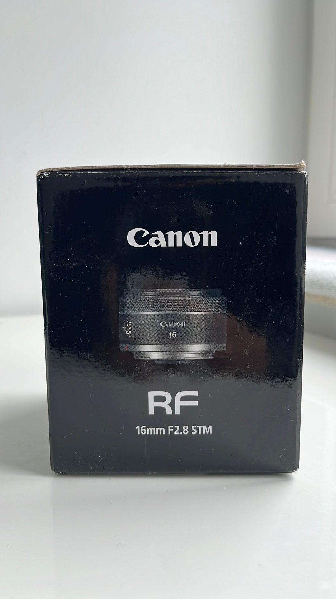Canon RF 16 mm f/2,8 STM, Enlèvement, Canon