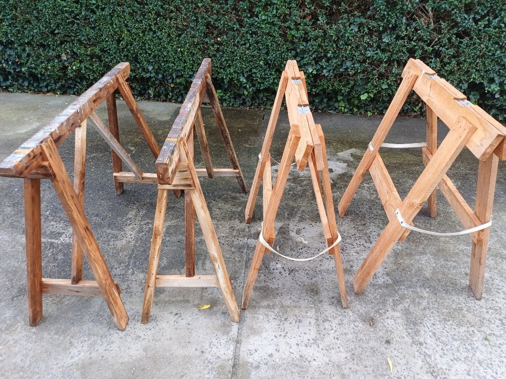 houten schragen, Ophalen, Gebruikt, Overige typen, Minder dan 2 meter