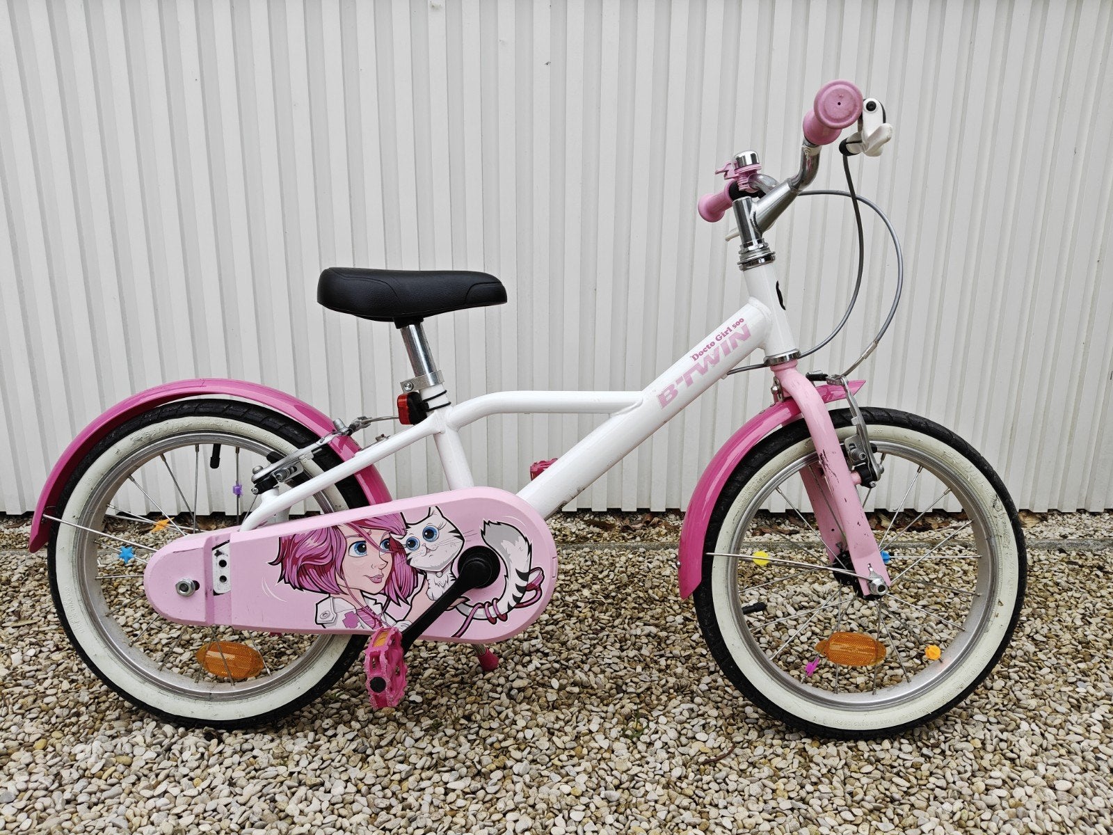 B-Twin Meisjesfiets Doctor Girl 500 16", Ophalen