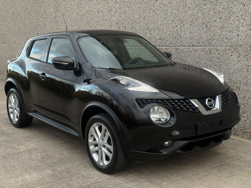 NISSAN JUKE – NAVI - CAMERA - EURO 6 – FULL OPTION, Zwart, Handgeschakeld, Juke, Euro 6
