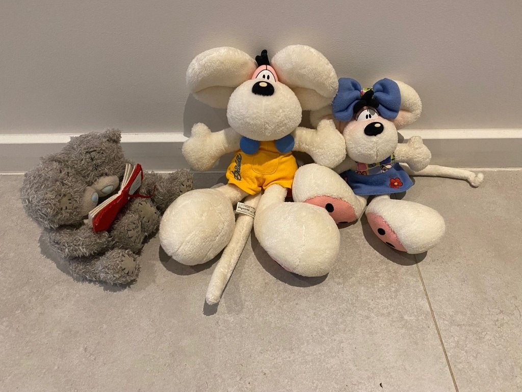 Knuffels Diddl, Diddlina en Me to you, Verzamelen, Ophalen, Diddl, Zo goed als nieuw, Knuffel