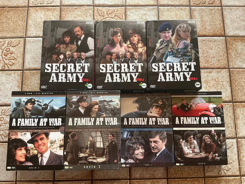 Oorlog series, Cd's en Dvd's, Dvd's | Tv en Series, Vanaf 16 jaar, Ophalen of Verzenden, Zo goed als nieuw, Actie en Avontuur