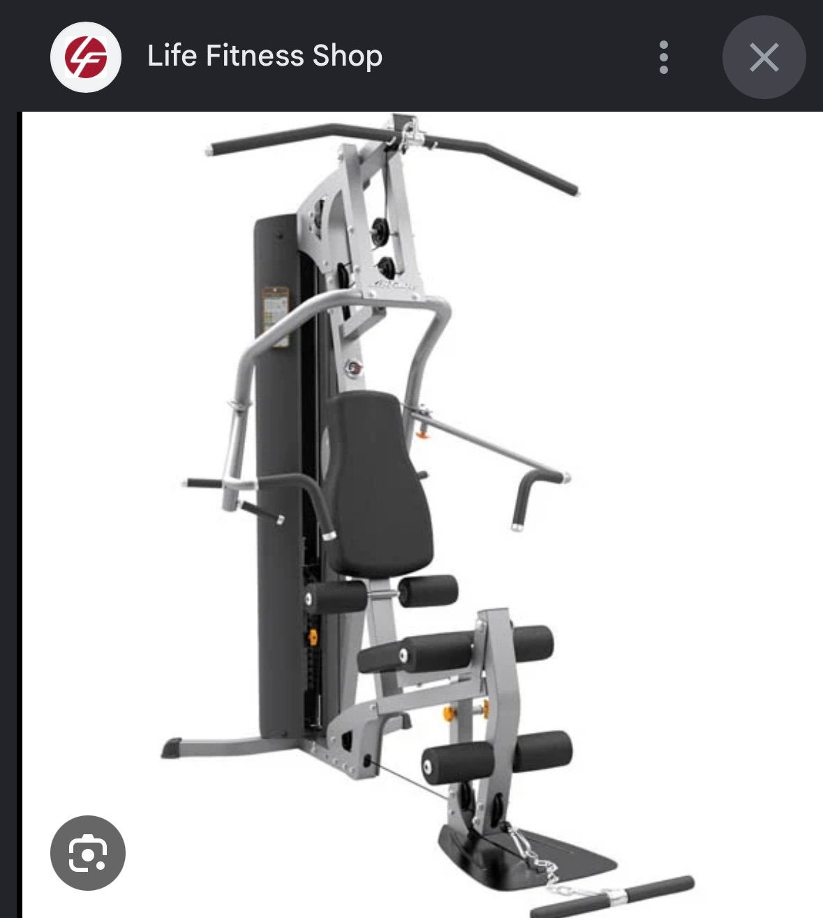 Machine de musculation Lifefitness GS2, Sports & Fitness, Équipement de fitness, Enlèvement, Utilisé, Bras, Autres types