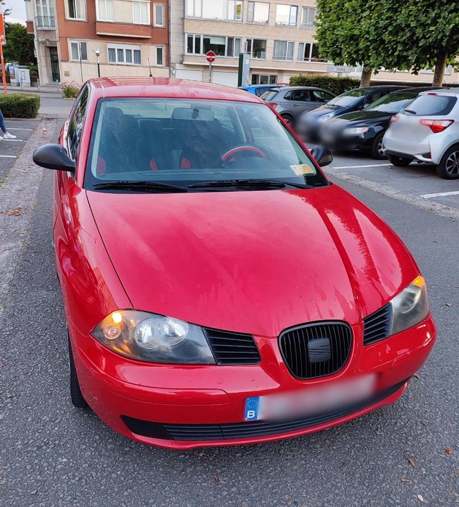 Seat Ibiza 1.4 55kw essence, LEZ ok, bon état mécanique, Rouge, Achat, Boîte manuelle, 5 places