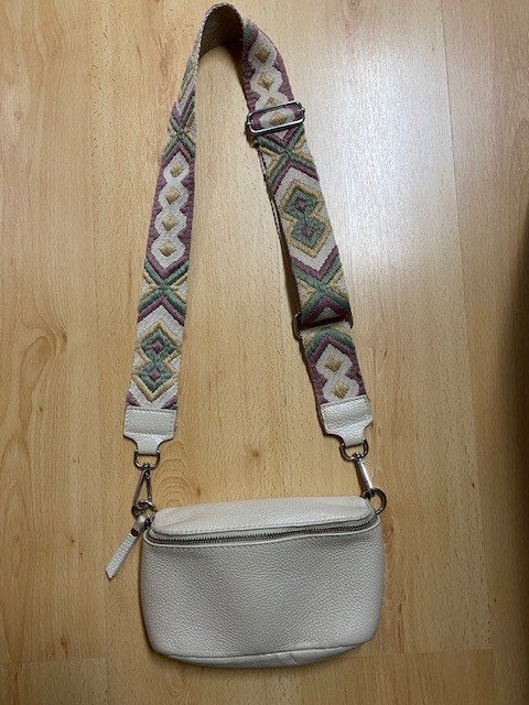 crossbody leer, Overige merken, Gebruikt, Overige kleuren, Ophalen of Verzenden