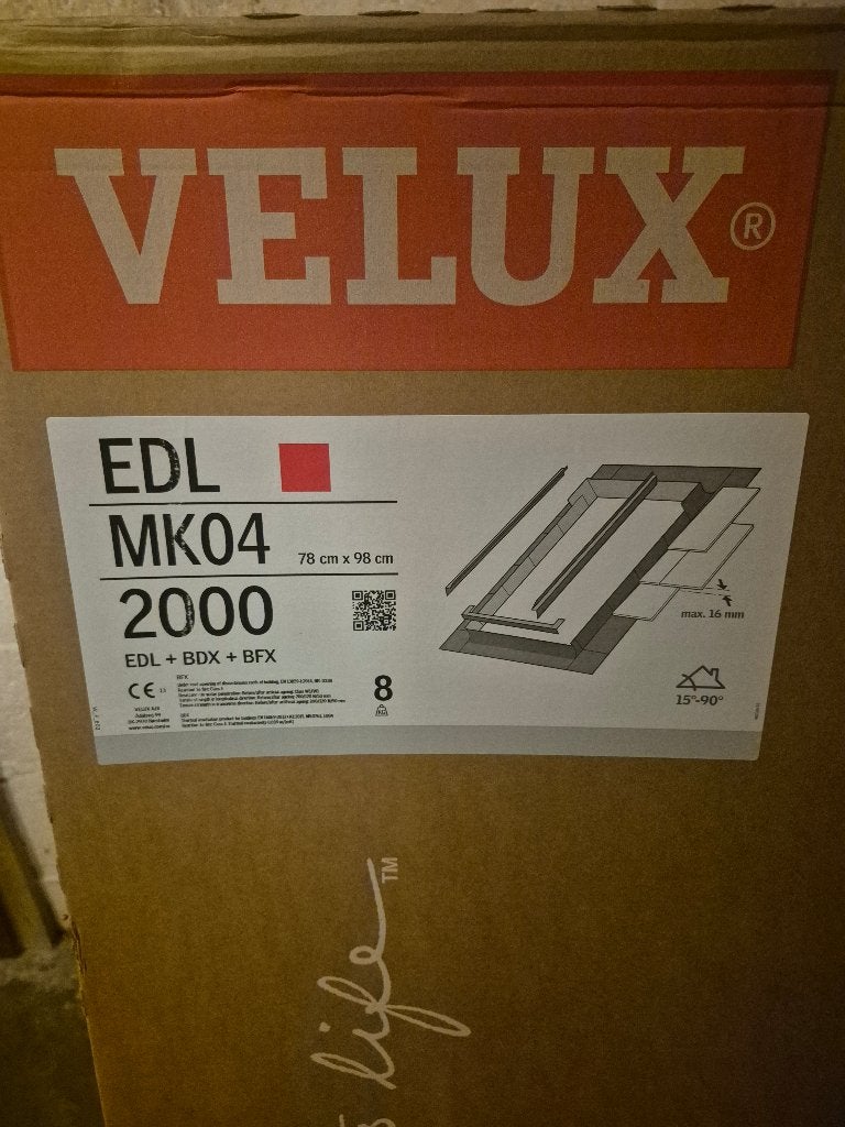 KIT VELUX ardoise 78x98, Neuf, Enlèvement, Moins de 80 cm, 80 à 120 cm