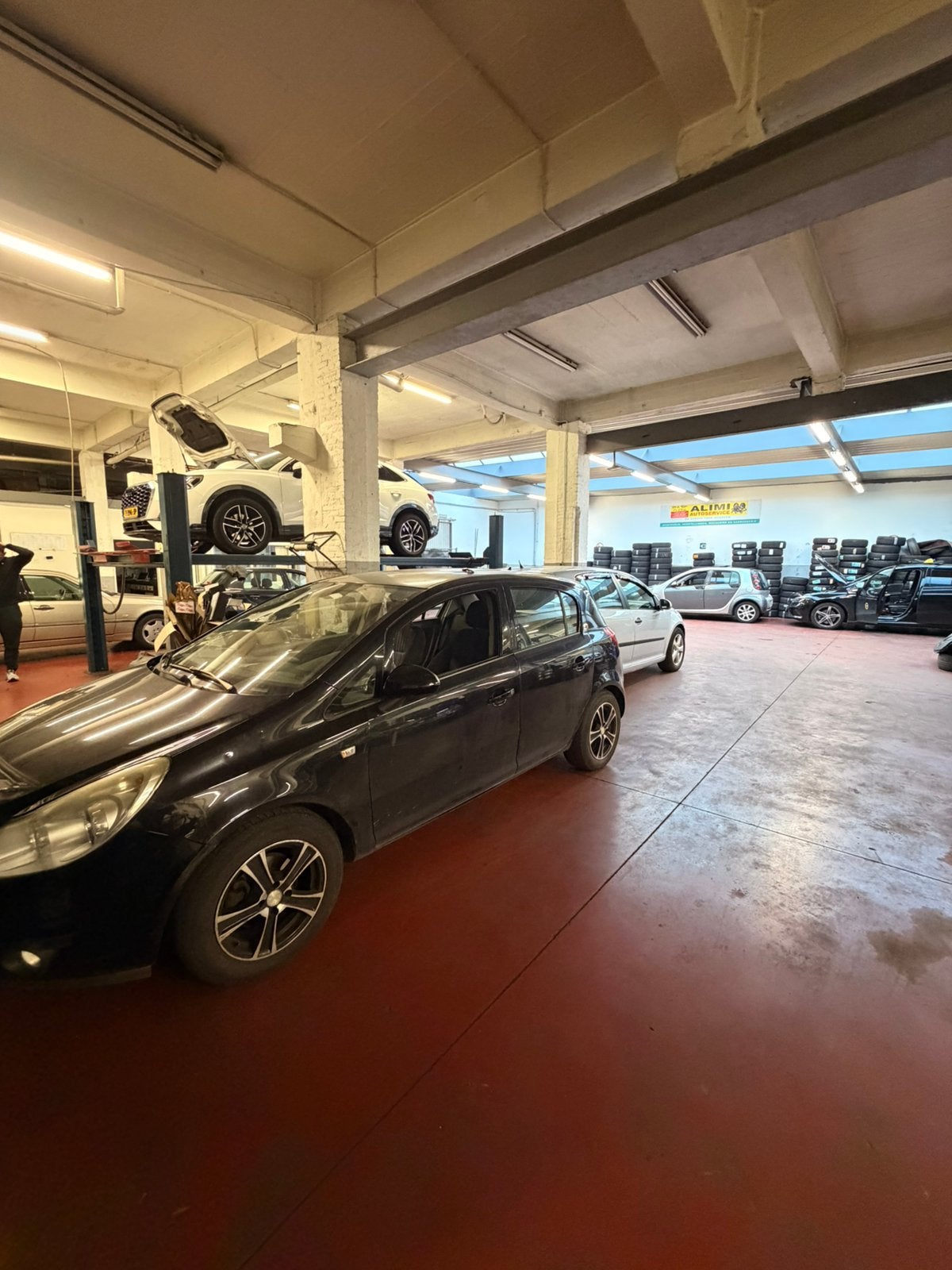 Reprise du garage Deurne