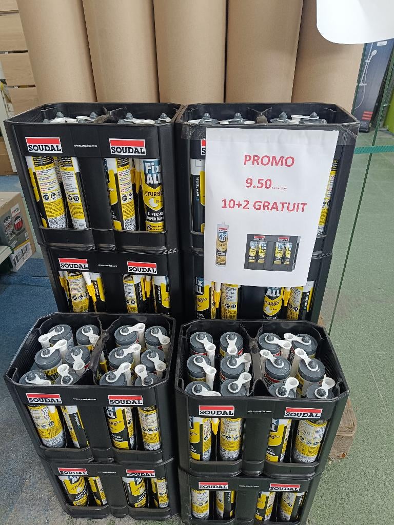 Fix ALL Turbo 10+2 GRATUIT A 95 EUROS, Bricolage & Construction, Isolation & Étanchéité, Neuf, Isolation de sol, Isolation des murs