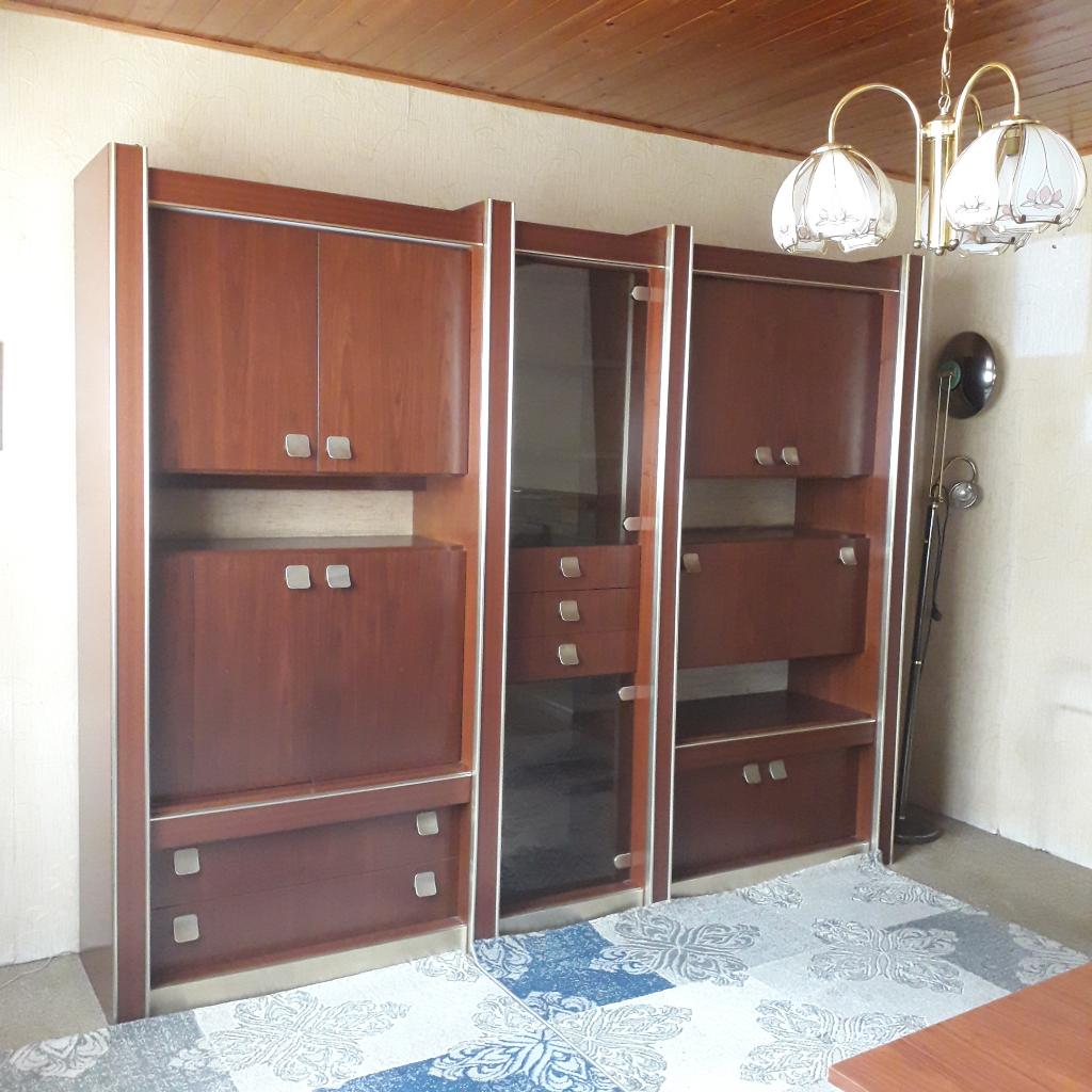 kast living, Huis en Inrichting, Ophalen, 200 cm of meer, Kersenhout, 25 tot 50 cm