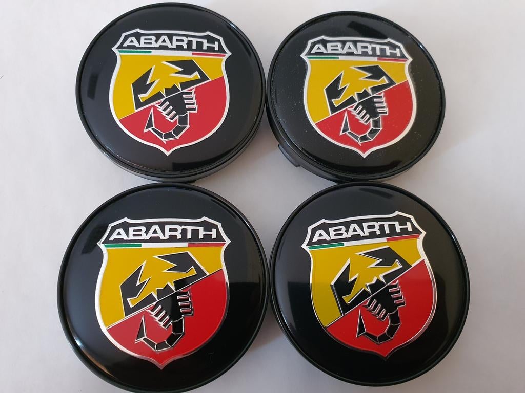 Fiat Abarth velgen naafdoppen 60 mm / 56 mm, Ophalen of Verzenden, Nieuw