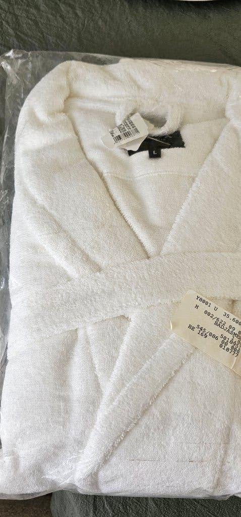badjas van Mexx, nieuw, maat L, wit, badstof, Kleding | Dames, Ophalen, Mexx, Wit, Maat 42/44 (L)