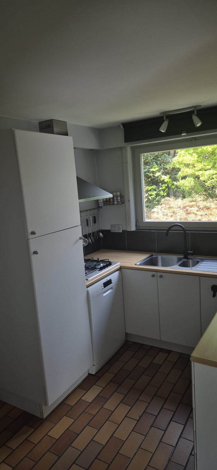 Cuisine équipée, Bois, Enlèvement, Utilisé, Cuisine en U
