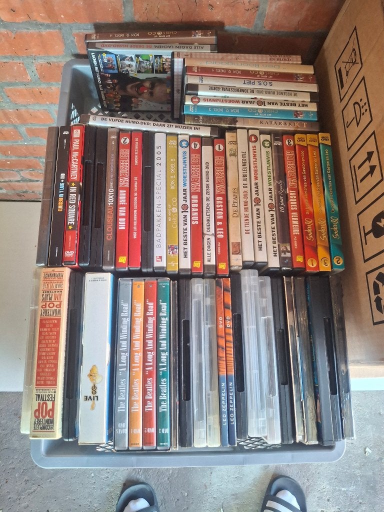 Dvd lot, Cd's en Dvd's, Alle leeftijden, Ophalen, Gebruikt, Overige genres