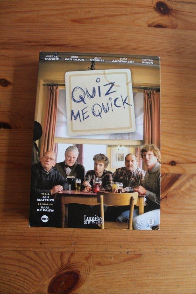 Quiz me quick   Mooie Vlaamse drama-serie!!, Cd's en Dvd's, Zo goed als nieuw, Complete serie, Drama, Vanaf 9 jaar
