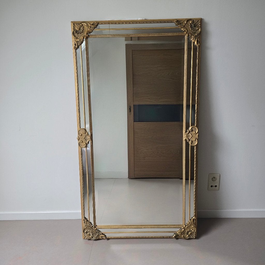 Klassieke spiegels met bladgoud, Ophalen, Rechthoekig, 50 tot 100 cm, 100 tot 150 cm
