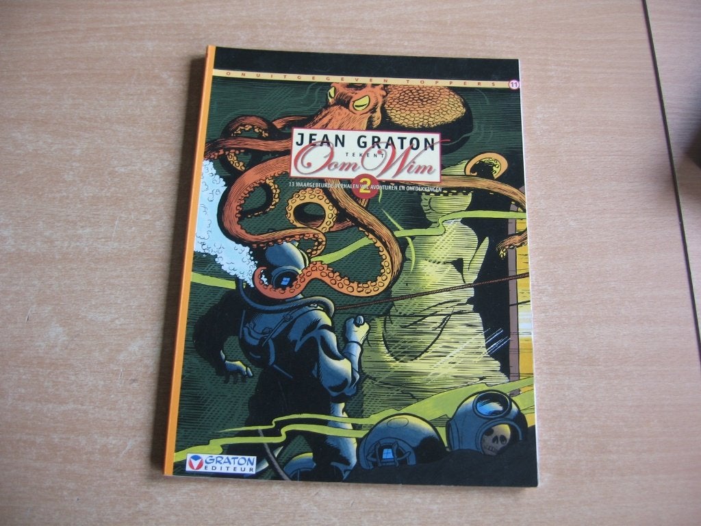 Jean Graton tekent Oom Wim - deel 2 - Eerste druk 2005, Boeken, Jean Graton, Eén stripboek, Ophalen of Verzenden, Zo goed als nieuw