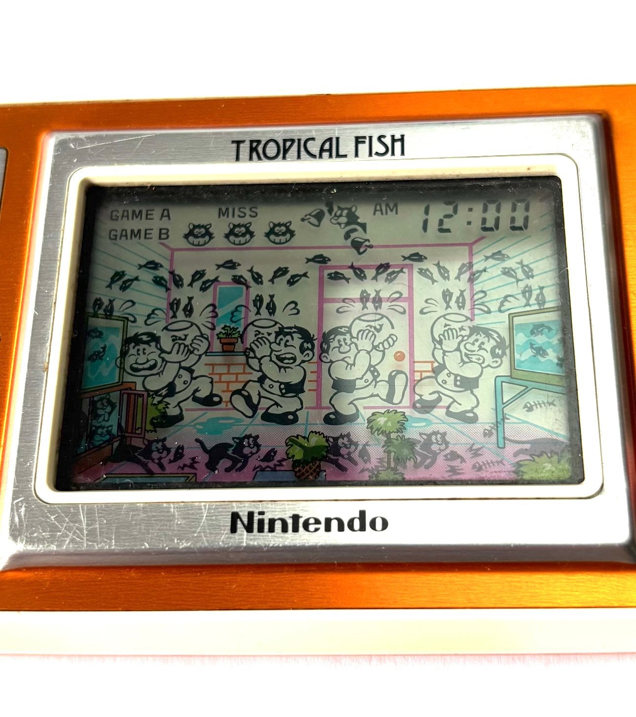 Nintendo Game&Watch Tropical Fish TF-104 1985, Games en Spelcomputers, 1 speler, Ophalen of Verzenden, Gebruikt