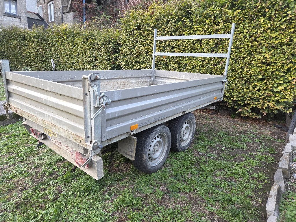 Remarques double essieux basculante., Enlèvement, Utilisé