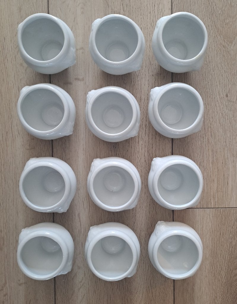 Apertiefkommetjes Set van 12 stuks, Enlèvement ou Envoi, Comme neuf, Autres matériaux, Autres types