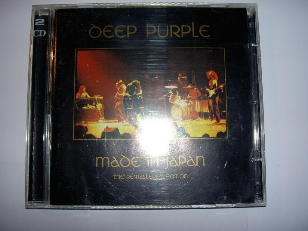 CD Deep Purple — Fabriqué au Japon, Enlèvement ou Envoi, Utilisé
