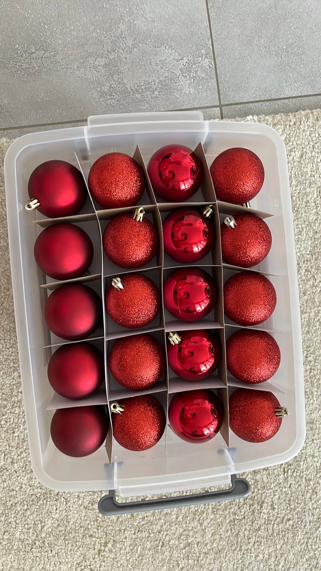 Boules de noël, Maison & Meubles, Enlèvement, Comme neuf