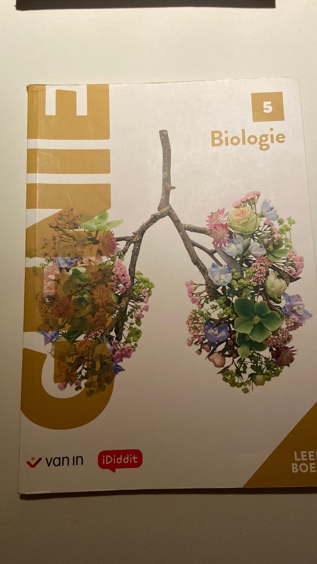 Genie biologie 5 leerboek, Ophalen, Zo goed als nieuw, Biologie